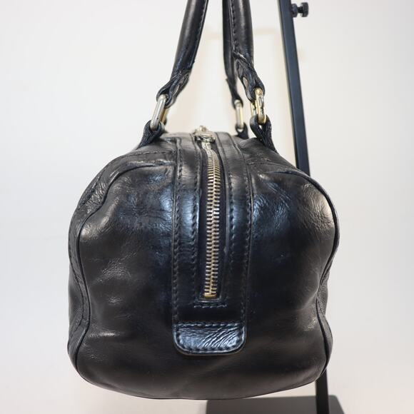 Vintage Gucci Black Leather Boston Bag – Style 268673 – Made in Italy - Picture 4 of 10